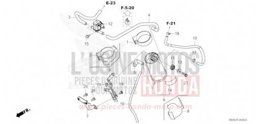 CUVETTE CB650RAK de 2019